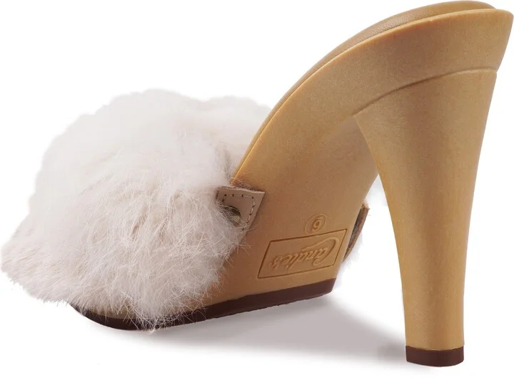 Celestine Faux Fur Side Sandal - Image 8