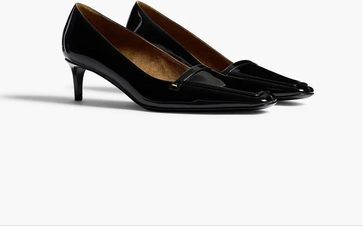 Celia Pump in Black Patent Leather - Image 2