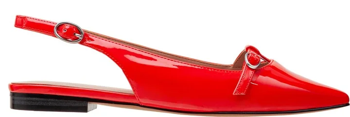Celina Pointed Toe Slingback Flat - Image 11