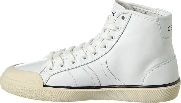 Celine As-01 Low Lace Alan Leather Sneaker - Image 2
