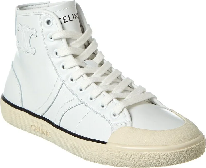 Celine As-01 Low Lace Alan Leather Sneaker