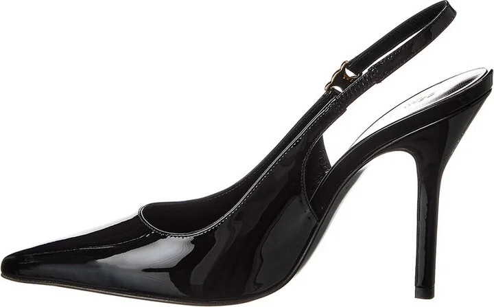 Celine Judy Triomphe Leather Slingback Pump - Image 2