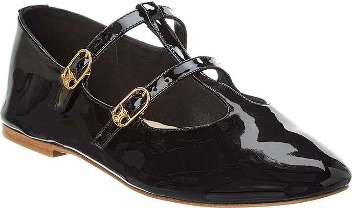 Celine Les Ballerines Patent Flat