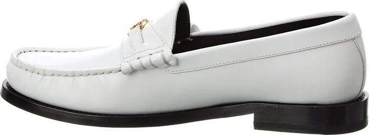 Celine Luco Chain Leather Loafer - Image 2