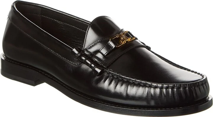 CELINE Luco Leather Loafer
