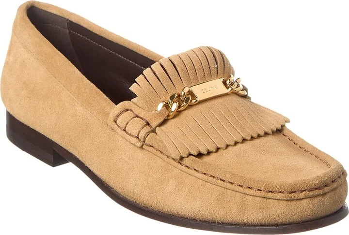 Celine Luco Suede Loafer