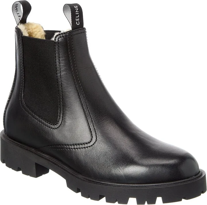 Celine Margaret Leather Boot