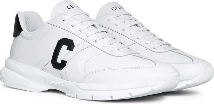 Celine Runner Cr-02 Low Lace-up Sneaker In Calfskin - Image 2