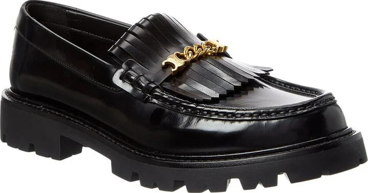 CELINE Tess Leather Loafer