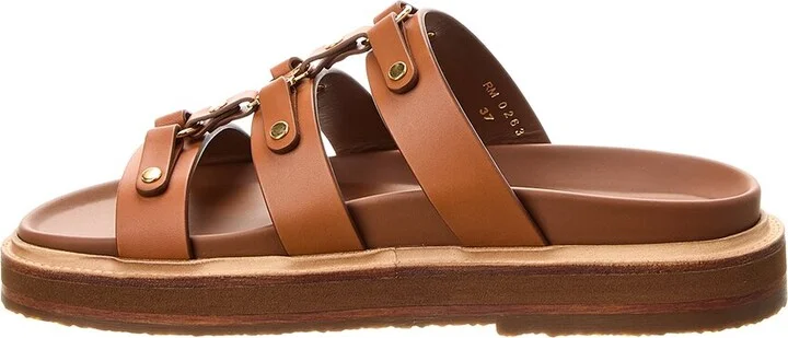 Celine Tippi Leather Slide - Image 2