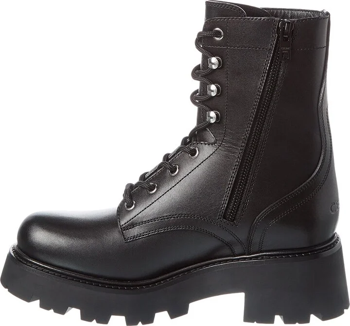 Celine Triomphe Leather Boot - Image 2