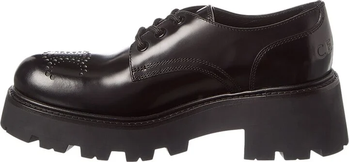 Celine Triomphe Leather Derby - Image 2