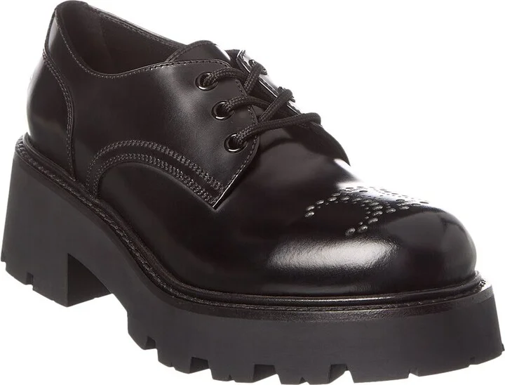 Celine Triomphe Leather Derby