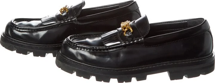 Celine Triomphe Margaret Leather Loafer (Authentic Pre-Loved) - Image 2