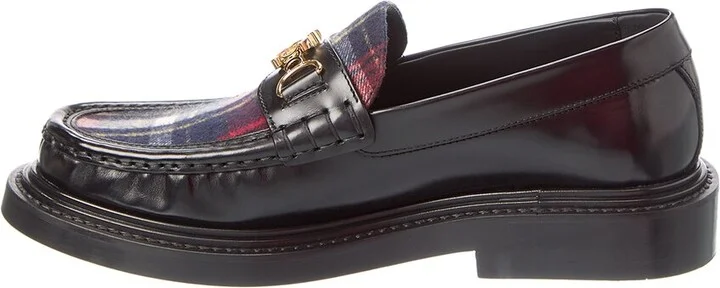 Celine Triomphe Tarta & Leather Loafer - Image 2