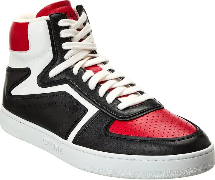Celine Z Leather High-Top Sneaker