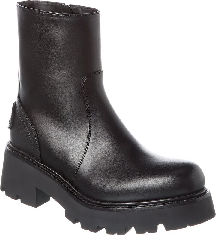 Celine Zipped Leather Boot