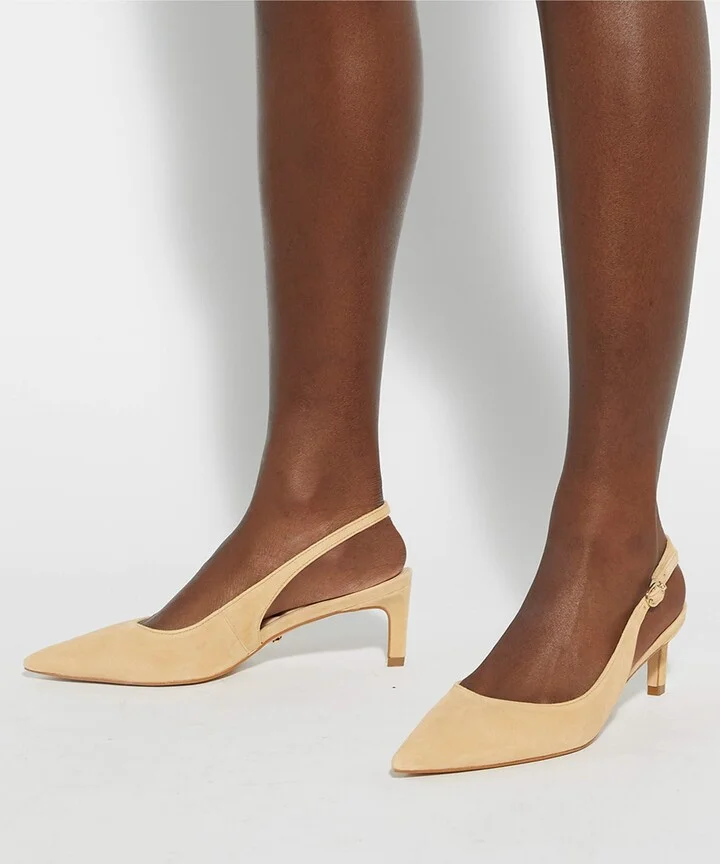 Celinna Pointed Toe Slingback Pump - Image 2