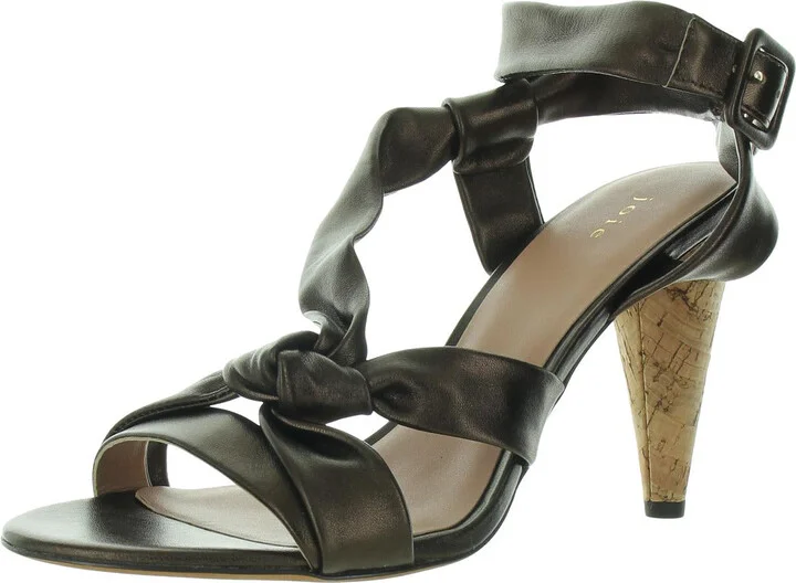 Celyn Womens Leather Dressy Heels