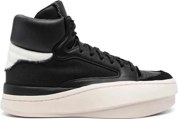 Centennial panelled leather sneakers