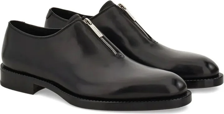 Central-Zip Derby Shoes - Image 2
