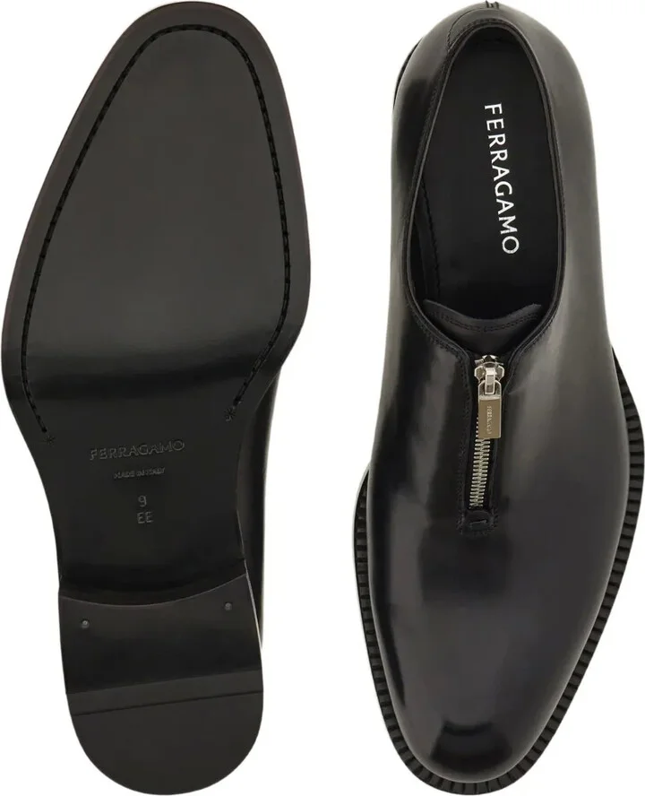 Central-Zip Derby Shoes - Image 3