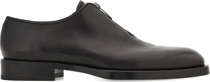 Central-Zip Derby Shoes