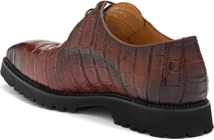 Centurion Croc Embossed Derby - Image 2