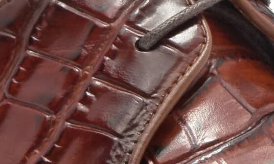 Centurion Croc Embossed Derby - Image 7