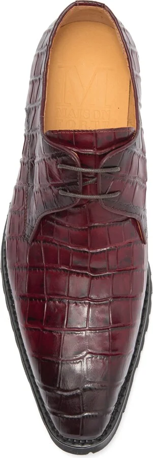 Centurion Croc Embossed Derby - Image 10