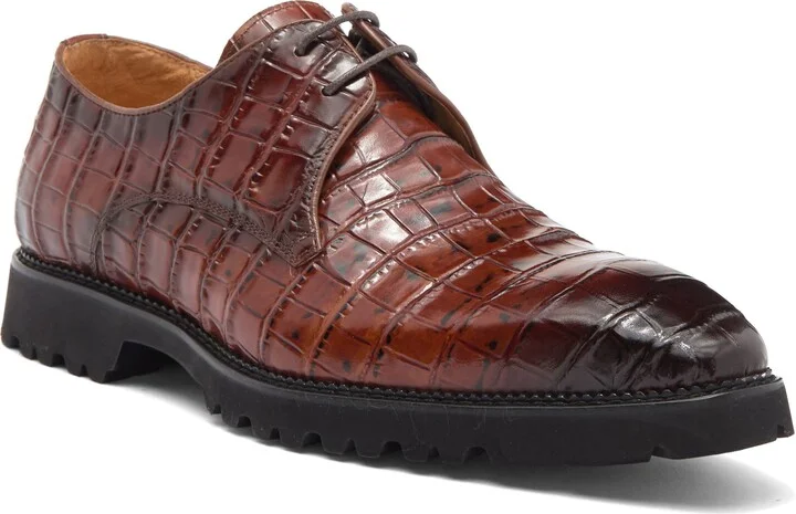 Centurion Croc Embossed Derby