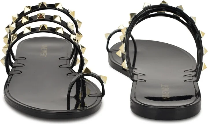 Centy Studded Toe Loop Sandal - Image 2