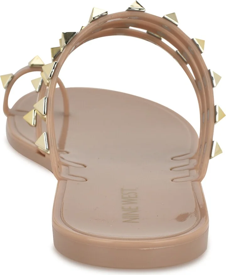 Centy Studded Toe Loop Sandal - Image 8