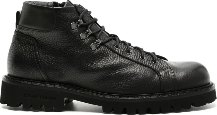 Cervo lace-up leather boots