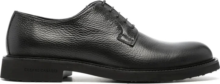 Cervo leather derby shoes