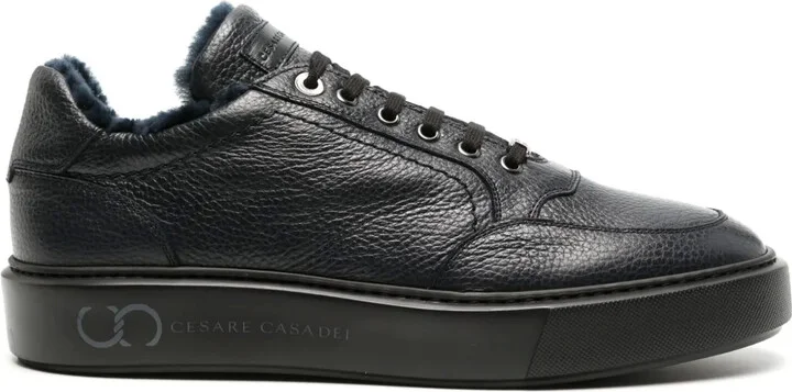 Cervo leather sneakers
