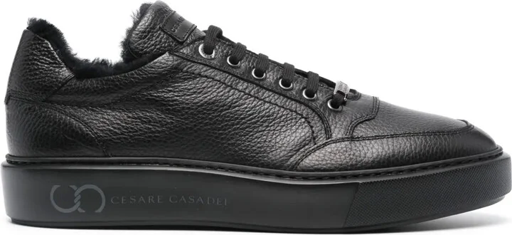 Cervo leather sneakers