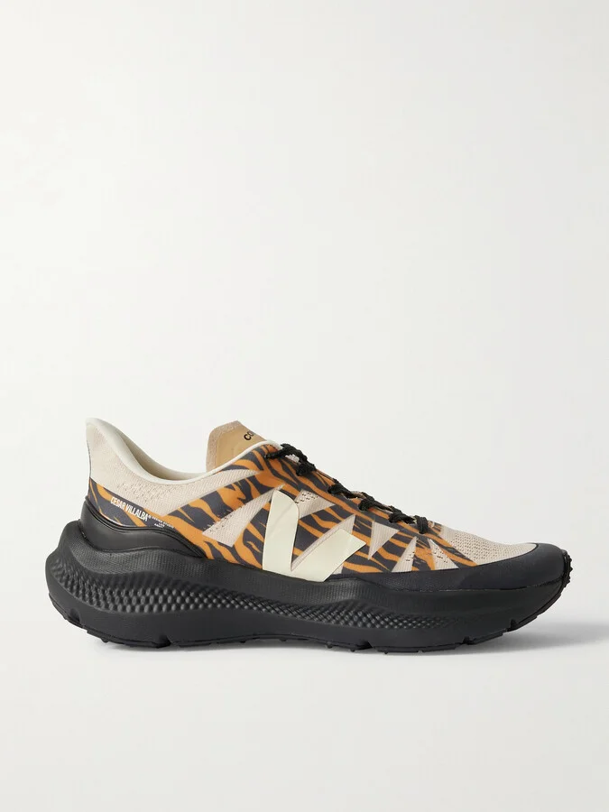 + César Villalba Condor 3 Rubber and Recycled-Mesh Sneakers