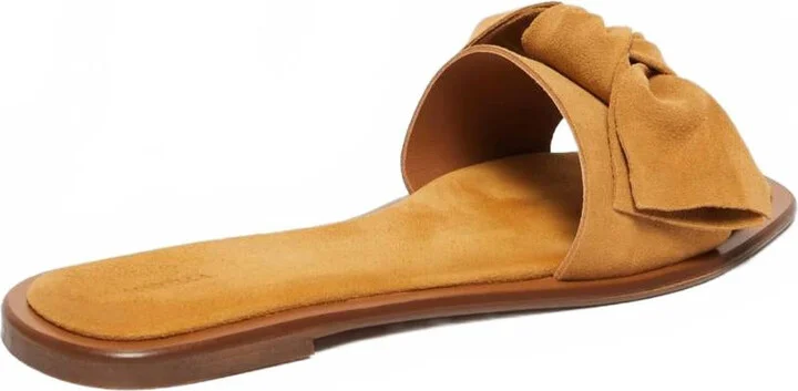 Cesare-Suede Flat Sandals