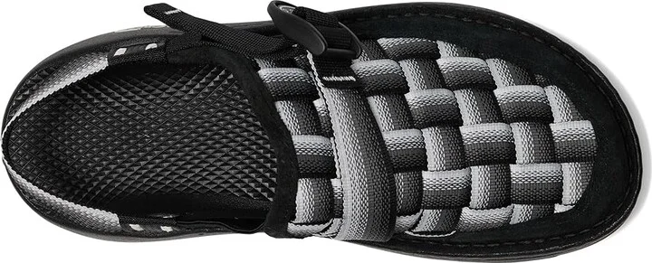 Chaco Canyon Woven Clog Men's Lace-up Boots Fade Black & White : 12 D - Medium, Polyester/Rubber - Image 2