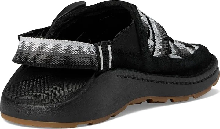 Chaco Canyon Woven Clog Men's Lace-up Boots Fade Black & White : 12 D - Medium, Polyester/Rubber - Image 4