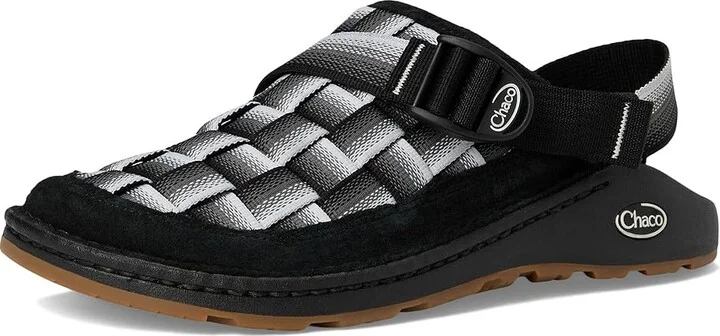 Chaco Canyon Woven Clog Men's Lace-up Boots Fade Black & White : 12 D - Medium, Polyester/Rubber - Image 5