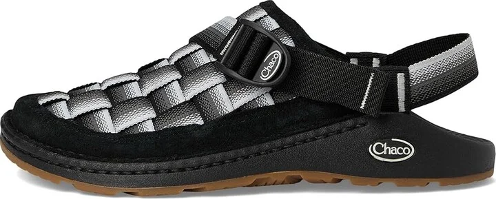 Chaco Canyon Woven Clog Men's Lace-up Boots Fade Black & White : 12 D - Medium, Polyester/Rubber - Image 6