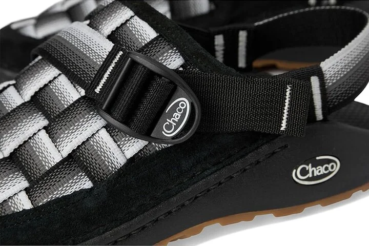 Chaco Canyon Woven Clog Men's Lace-up Boots Fade Black & White : 12 D - Medium, Polyester/Rubber - Image 7