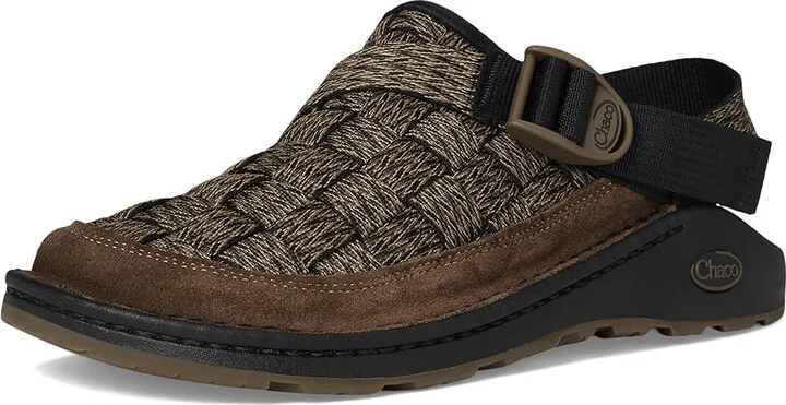Chaco Canyon Woven Clog Men's Lace-up Boots Hut Dark Sand : 7 D - Medium, Polyester/Rubber - Image 5