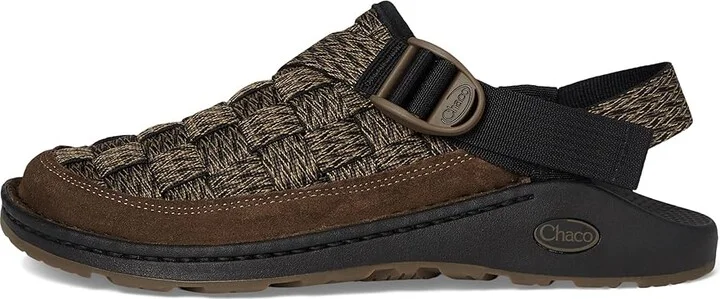 Chaco Canyon Woven Clog Men's Lace-up Boots Hut Dark Sand : 7 D - Medium, Polyester/Rubber - Image 6