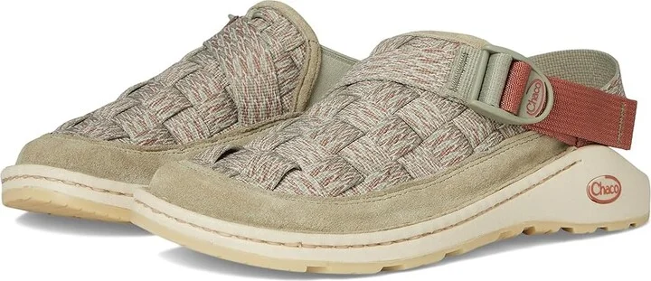 Chaco Canyon Woven Clog Men's Lace-up Boots Zig Zag Fungi : 9 D - Medium, Polyester/Rubber