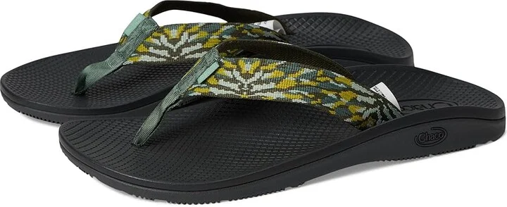 Chaco Classic Flip Men's Shoes Flare Sunlit Moss : 7 D - Medium, Textile