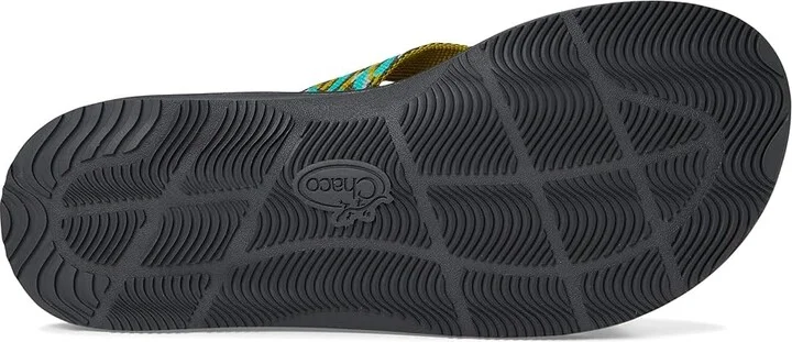 Chaco Classic Flip Women's Shoes Flare Caribbean : 12 B - Medium, Textile - Image 3