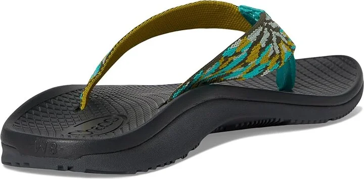 Chaco Classic Flip Women's Shoes Flare Caribbean : 12 B - Medium, Textile - Image 4